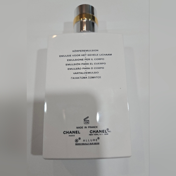 CHANEL ALLURE SET :Eau De Parfum 3.4OZ/100ML and Body Lotion 6.8OZ New In Box - Picture 11 of 13